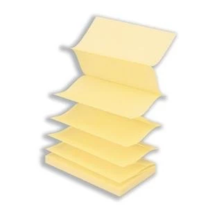 Post it Z Notes 76 x 127mm Pop Up Fan Folded Refill Sticky Notes