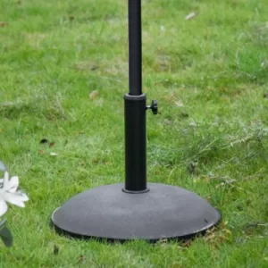 Outsunny 20 kg Umbrella Base-Grey/Black