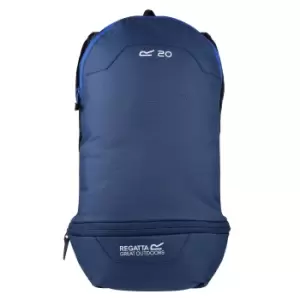 Regatta Packaway Hippack Backpack (One Size) (Dark Denim/Nautical Blue)