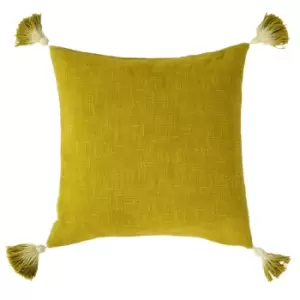 Furn Eden Slub Cushion Cover (45cm x 45cm) (Moss)