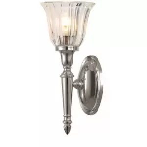 IP44 Wall Light Tulip Shape Glass LED Included Polished Nickel LED G9 3.5W