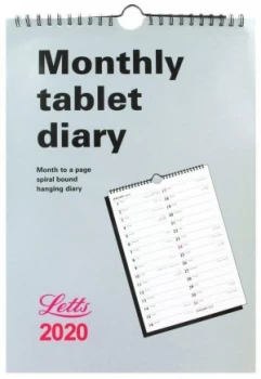 Letts Monthly Tablet Calendar 2021 21-TMT