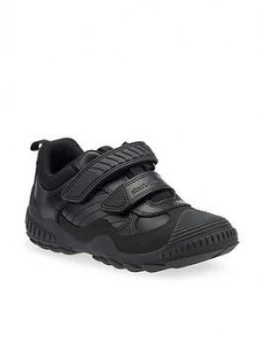 Start-rite Boys Extreme Pri School Shoes - Black Leather, Size 13 Younger