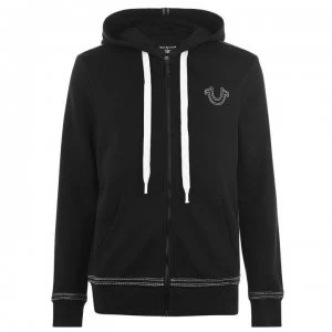 True Religion Zip Hoodie - Black 1001