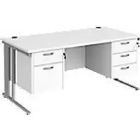 Dams International Desk MCM16P23SWH 1,600 x 800 x 725 mm