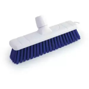 SBS300 12" Soft Poly Sweep Broom Head Blue