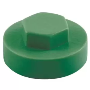 Colour Match Hexagon Screw Cover Cap 5/16" x 16mm Juniper Green Pack of 1000