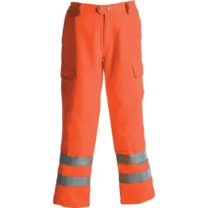 PR336 Hi-vis Combat Trousers Orange W32"L31"