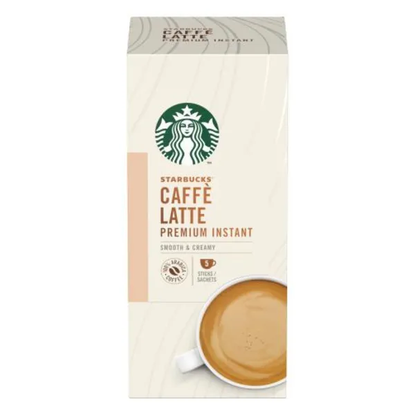 Starbucks Caffe Latte Premium Instant Coffee 5 Sticks