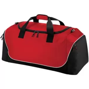 Teamwear Jumbo Kit Duffle Bag - 110 Litres (One Size) (Classic Red/Black/White) - Quadra