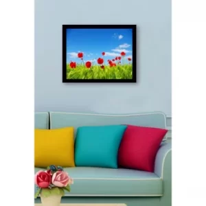 SC1260 Multicolor Decorative Framed MDF Painting