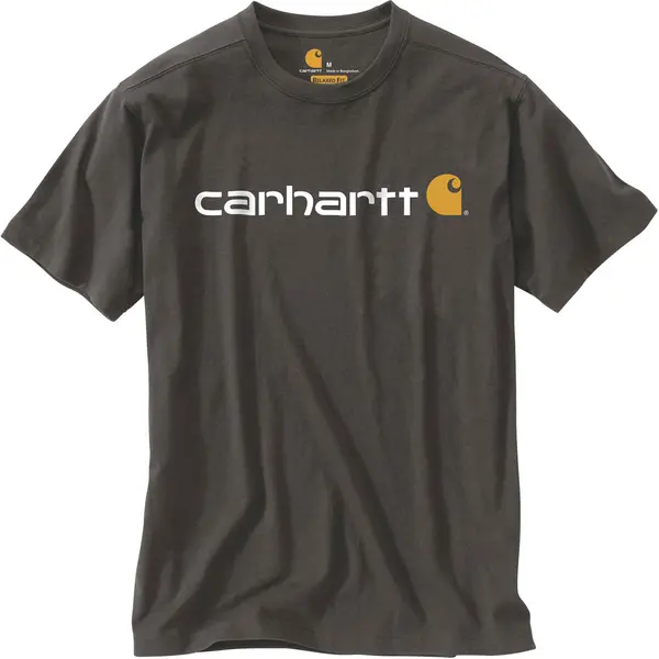 Carhartt EMEA Core Logo Workwear Short Sleeve T-Shirt, green, Size XS