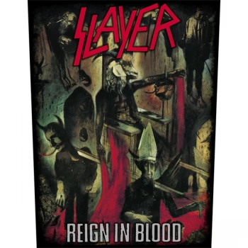 Slayer - Reign In Blood Back Patch