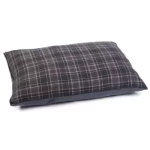 Zoon Plaid Pillow Dog Mattress - Large