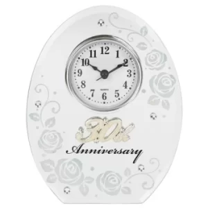 Mirror Anniversary Clock 30th