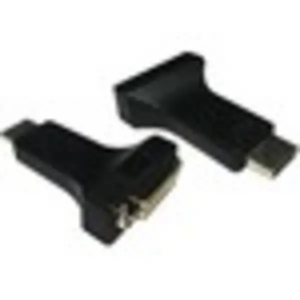 Cables Direct Video Adapter - 1 x DisplayPort Male Digital Audio/Video - 1 x DVI-D Female Digital Video HDHDPORT-001