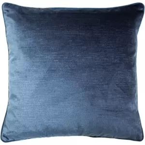 Paoletti Stella Cushion Cover (One Size) (Navy)