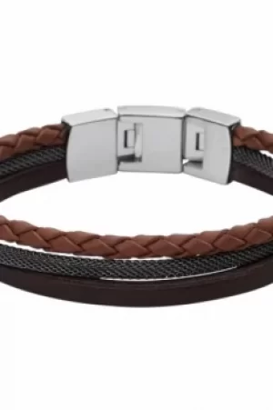 Fossil Jewellery Leather Bracelet JEWEL JF02213040