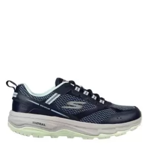 Skechers Running Mesh Shoe W Leather - Blue