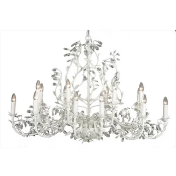 Linea Verdace Lighting - Linea Verdace Michelan Multi Arm Chandeliers White Frosted