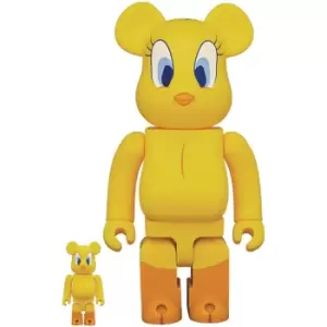 Medicom Looney Tunes Tweety 100% & 400% Be@rbrick 2 Pack