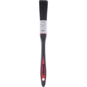 Flat Paint Brush, Synthetic Bristle, 1/2IN.