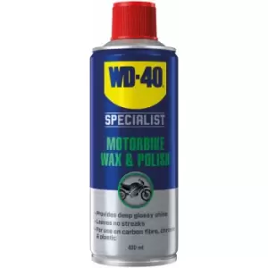 44809 Specialist Motorbike Wax & Polish 400ml - Wd-40