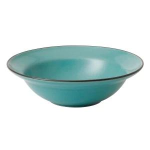 Royal Doulton Gordon Ramsay Teal Blue Cereal Bowl 18cm Blue