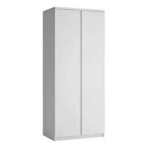 Fribo 2 Door Wardrobe In White