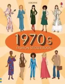 1970s Fashion Sticker Book