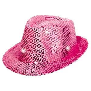 Sequins And LED Hat One Size