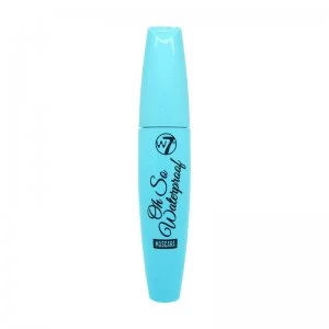 W7 Oh So Waterproof Mascara Blackest Black 15ml