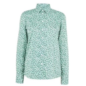 Gant Summer Floral Shirt - Green