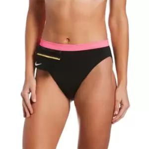 Nike High Waisted Bikini Bottoms Womens - Black