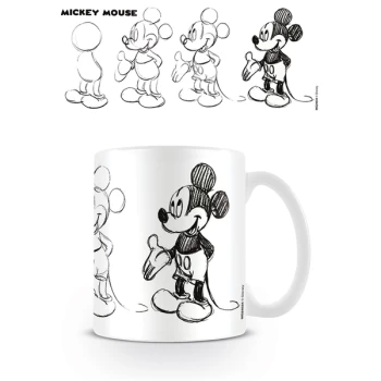 Mickey Mouse - Sketch Process Mug