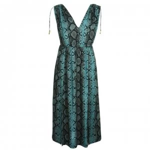 Biba Snake Sleeveless Dress - Printed