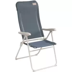 Reclining Camping Chair Cromer Ocean Blue Outwell - Blue