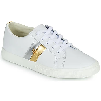 Lauren Ralph Lauren JANSON II womens Shoes Trainers in White,4.5,5,6,6.5,7.5,8