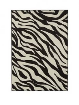 Zebra Print Rug