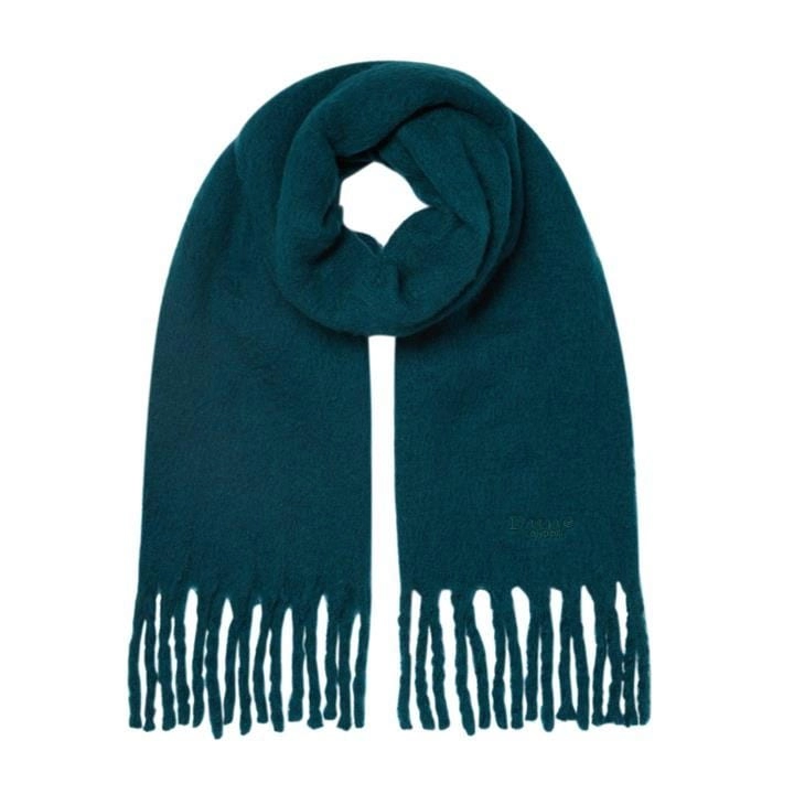 Dune Laviish' Oversized Knitted Scarf - mid blue