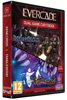 Evercade Xeno Crisis/Tanglewood Dual Cartridge