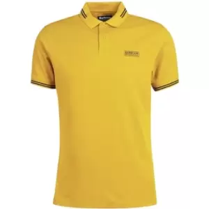 Barbour International Essential Tipped Polo Shirt - Yellow