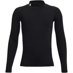 Under Armour Armour Mock Long Sleeve Baselayer - Black