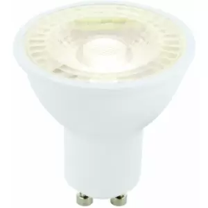 Loops - 6W LED dimmable GU10 Light Bulb Cool White 4000K 420 Lm Outdoor & Bathroom Lamp