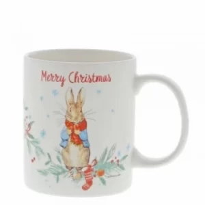 Peter Rabbit Christmas Mug