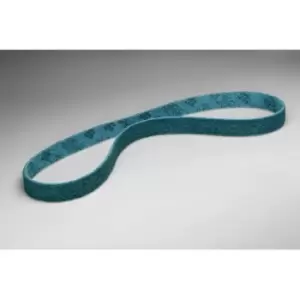 3M Surface Conditioning Belt SC-BS, 30 mm x 533 mm, A VFN, Blue