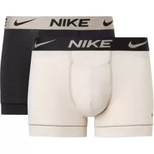 Nike 2 Pack Boxer Shorts Mens - Beige