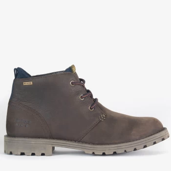 Barbour Mens Pennine Waterproof Chukka Boots - Oak - UK 8