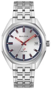 Bulova 96K112 Jet Star Limited Edition (40mm) Silver Dial / Watch