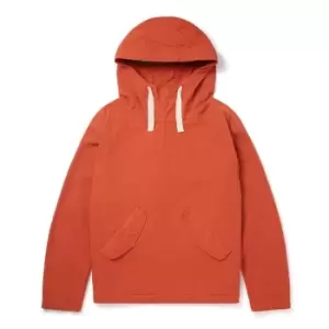 Albam Seersucker Hooded Smock Jacket - Orange